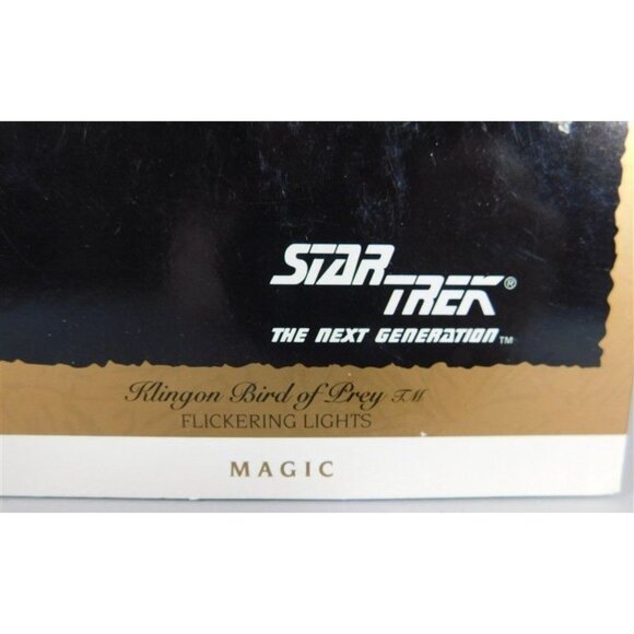 440/1358 Hallmark Keepsake Ornament ~ Klingon Bird of Prey Flickering Light 1994 - Picture 3 of 4